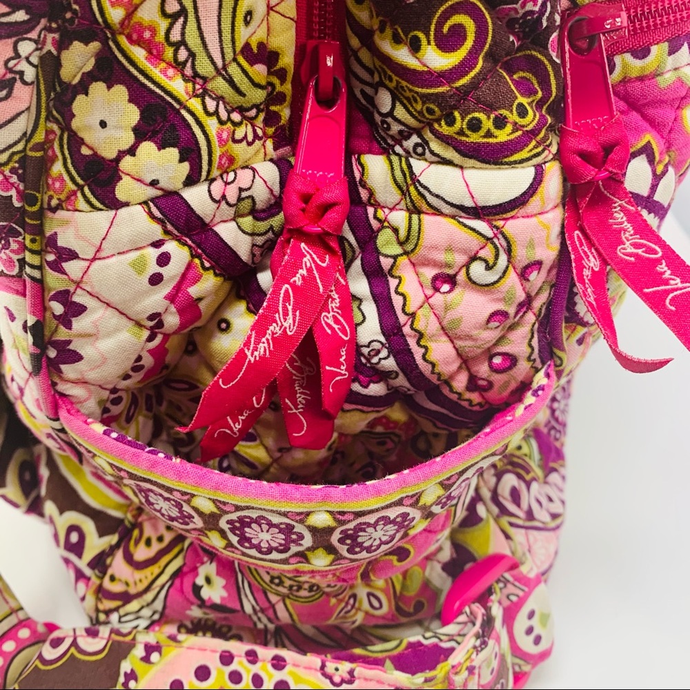 RETIRED! Vera Bradley Very Berry Paisley Backpack - Picture 15 of 16